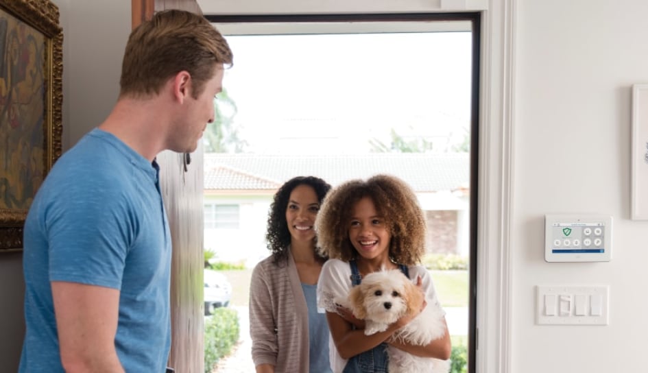 Baton Rouge home with ADT Smart Locks